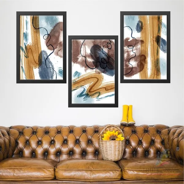 Black__Abstract_Hd_Print_Painting_Set_Of_3_With_Frame_|_For_Home,_Living_Room_Gallery_&_Office,_Black_Frame,_Size_-_13.50_X_19.50_Inch,_Sf455