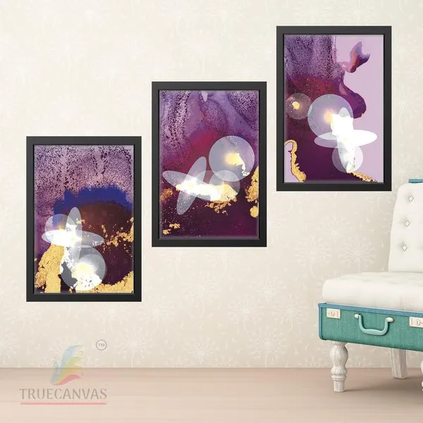 Black__Abstract_Hd_Print_Painting_Set_Of_3_With_Frame_|_For_Home,_Living_Room_Gallery_&_Office,_Black_Frame,_Size_-_13.50_X_19.50_Inch,_Sf456
