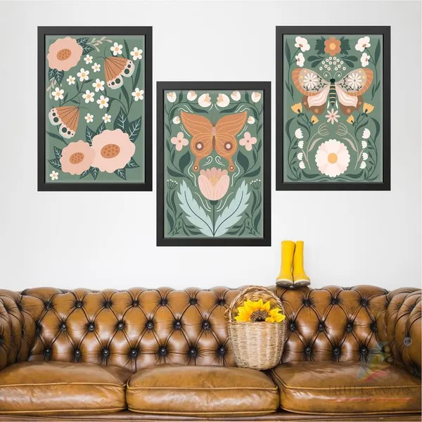 Black__Abstract_Hd_Print_Painting_Set_Of_3_With_Frame_|_For_Home,_Living_Room_Gallery_&_Office,_Black_Frame,_Size_-_13.50_X_19.50_Inch,_Sf461