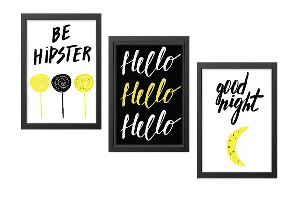 Black__Abstract_Hd_Print_Painting_Set_Of_3_With_Frame_|_For_Home,_Living_Room_Gallery_&_Office,_Black_Frame,_Size_-_13.50_X_19.50_Inch,_Sf463