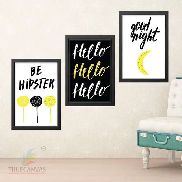 Black__Abstract_Hd_Print_Painting_Set_Of_3_With_Frame_|_For_Home,_Living_Room_Gallery_&_Office,_Black_Frame,_Size_-_13.50_X_19.50_Inch,_Sf463