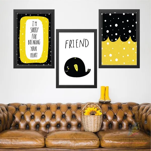 Multicolor_Abstract_Hd_Print_Painting_Set_Of_3_With_Frame_|_For_Home,_Living_Room_Gallery_&_Office,_Black_Frame,_Size_-_13.50_X_19.50_Inch,_Sf464