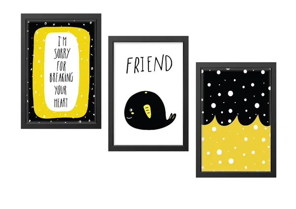 Multicolor_Abstract_Hd_Print_Painting_Set_Of_3_With_Frame_|_For_Home,_Living_Room_Gallery_&_Office,_Black_Frame,_Size_-_13.50_X_19.50_Inch,_Sf464