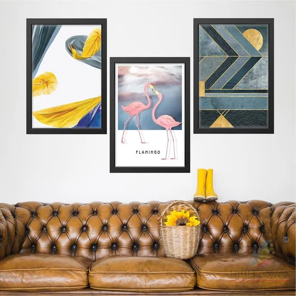 Black__Abstract_Hd_Print_Painting_Set_Of_3_With_Frame_|_For_Home,_Living_Room_Gallery_&_Office,_Black_Frame,_Size_-_13.50_X_19.50_Inch,_Sf465