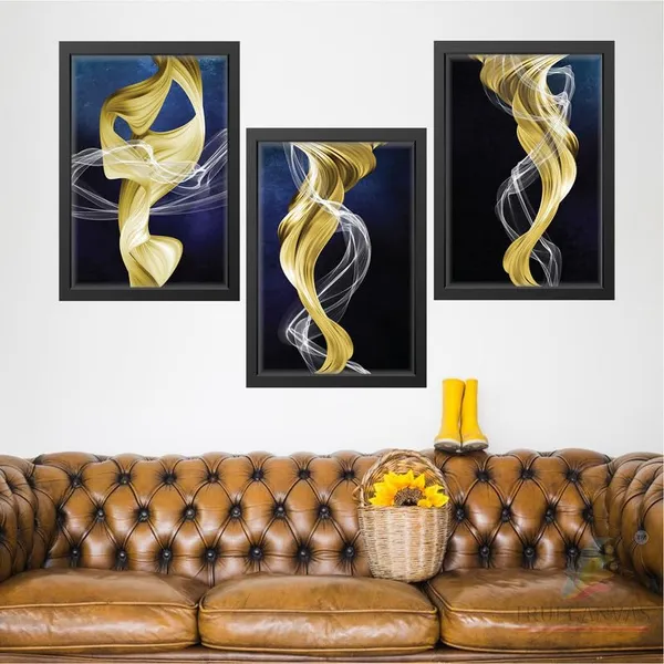 Black__Abstract_Hd_Print_Painting_Set_Of_3_With_Frame_|_For_Home,_Living_Room_Gallery_&_Office,_Black_Frame,_Size_-_13.50_X_19.50_Inch,_Sf471