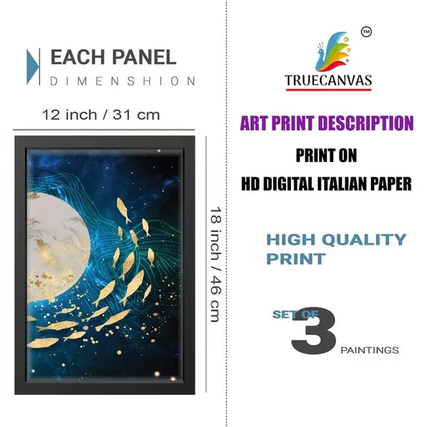 Black__Abstract_Hd_Print_Painting_Set_Of_3_With_Frame_|_For_Home,_Living_Room_Gallery_&_Office,_Black_Frame,_Size_-_13.50_X_19.50_Inch,_Sf472