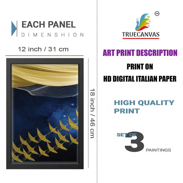Black__Abstract_Hd_Print_Painting_Set_Of_3_With_Frame_|_For_Home,_Living_Room_Gallery_&_Office,_Black_Frame,_Size_-_13.50_X_19.50_Inch,_Sf474