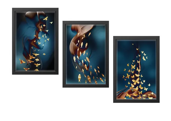 Multicolor_Abstract_Hd_Print_Painting_Set_Of_3_With_Frame_|_For_Home,_Living_Room_Gallery_&_Office,_Black_Frame,_Size_-_13.50_X_19.50_Inch,_Sf477