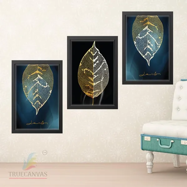 Black__Abstract_Hd_Print_Painting_Set_Of_3_With_Frame_|_For_Home,_Living_Room_Gallery_&_Office,_Black_Frame,_Size_-_13.50_X_19.50_Inch,_Sf479