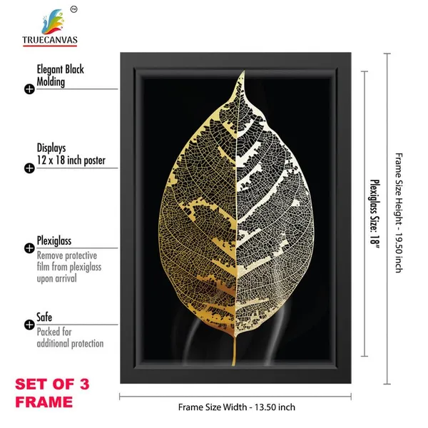 Black__Abstract_Hd_Print_Painting_Set_Of_3_With_Frame_|_For_Home,_Living_Room_Gallery_&_Office,_Black_Frame,_Size_-_13.50_X_19.50_Inch,_Sf479