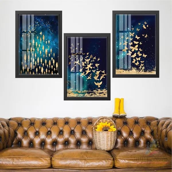Black__Abstract_Hd_Print_Painting_Set_Of_3_With_Frame_|_For_Home,_Living_Room_Gallery_&_Office,_Black_Frame,_Size_-_13.50_X_19.50_Inch,_Sf480
