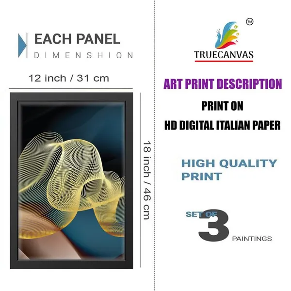 Black__Abstract_Hd_Print_Painting_Set_Of_3_With_Frame_|_For_Home,_Living_Room_Gallery_&_Office,_Black_Frame,_Size_-_13.50_X_19.50_Inch,_Sf481