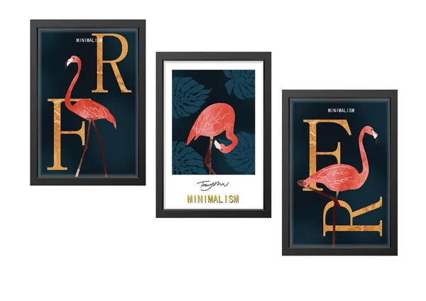 Black__Abstract_Hd_Print_Painting_Set_Of_3_With_Frame_|_For_Home,_Living_Room_Gallery_&_Office,_Black_Frame,_Size_-_13.50_X_19.50_Inch,_Sf484