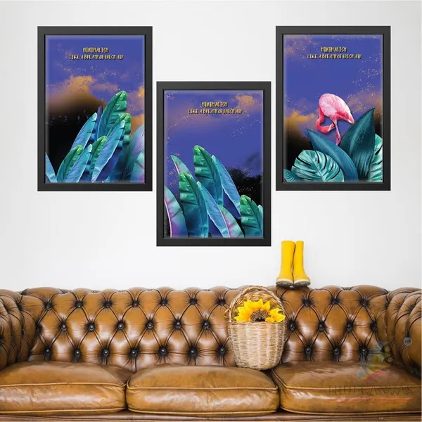 Black__Abstract_Hd_Print_Painting_Set_Of_3_With_Frame_|_For_Home,_Living_Room_Gallery_&_Office,_Black_Frame,_Size_-_13.50_X_19.50_Inch,_Sf488