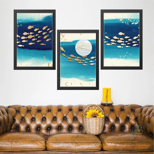 Black__Abstract_Hd_Print_Painting_Set_Of_3_With_Frame_|_For_Home,_Living_Room_Gallery_&_Office,_Black_Frame,_Size_-_13.50_X_19.50_Inch,_Sf490