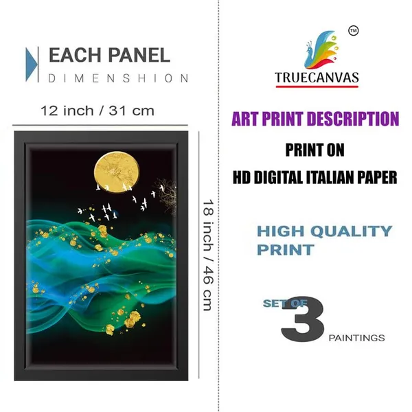 Black__Abstract_Hd_Print_Painting_Set_Of_3_With_Frame_|_For_Home,_Living_Room_Gallery_&_Office,_Black_Frame,_Size_-_13.50_X_19.50_Inch,_Sf491