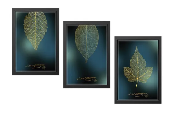 Black__Abstract_Hd_Print_Painting_Set_Of_3_With_Frame_|_For_Home,_Living_Room_Gallery_&_Office,_Black_Frame,_Size_-_13.50_X_19.50_Inch,_Sf494