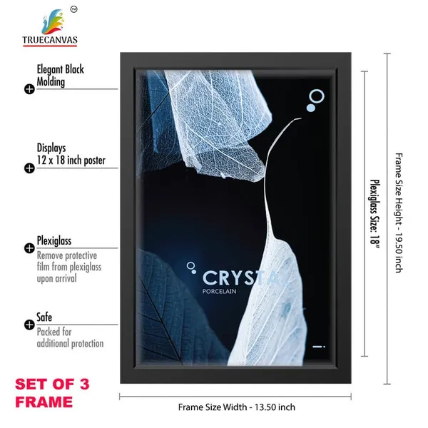 Black__Abstract_Hd_Print_Painting_Set_Of_3_With_Frame_|_For_Home,_Living_Room_Gallery_&_Office,_Black_Frame,_Size_-_13.50_X_19.50_Inch,_Sf498