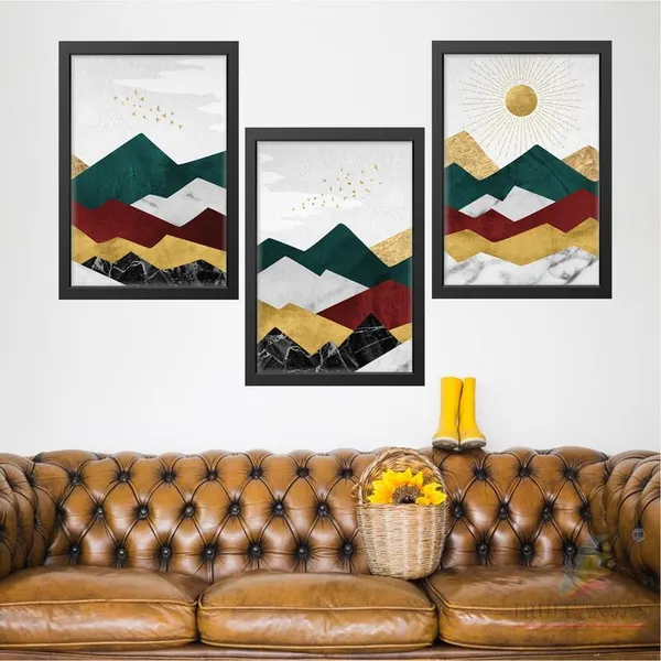 Black__Abstract_Hd_Print_Painting_Set_Of_3_With_Frame_|_For_Home,_Living_Room_Gallery_&_Office,_Black_Frame,_Size_-_13.50_X_19.50_Inch,_Sf502