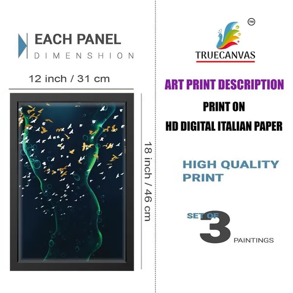 Black__Abstract_Hd_Print_Painting_Set_Of_3_With_Frame_|_For_Home,_Living_Room_Gallery_&_Office,_Black_Frame,_Size_-_13.50_X_19.50_Inch,_Sf509