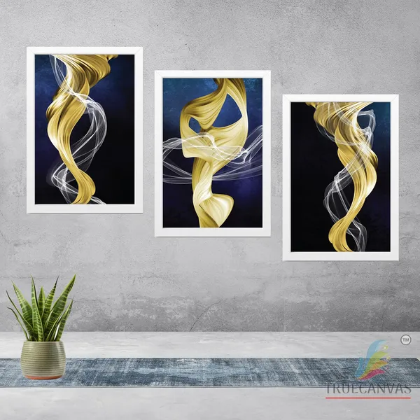 White__Abstract_Hd_Print_Painting_Set_Of_3_With_Frame_|_For_Home,_Living_Room_Gallery_&_Office,_White,_Size_-_13.50_X_19.50_Inch,_Sf002