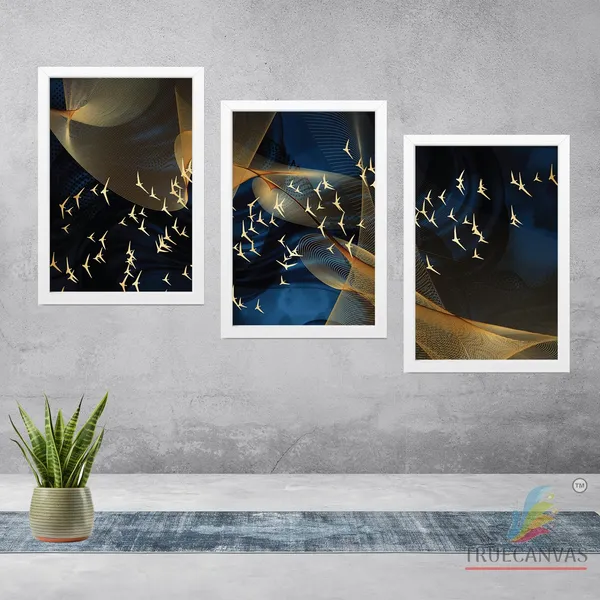 White__Abstract_Hd_Print_Painting_Set_Of_3_With_Frame_|_For_Home,_Living_Room_Gallery_&_Office,_White,_Size_-_13.50_X_19.50_Inch,_Sf003