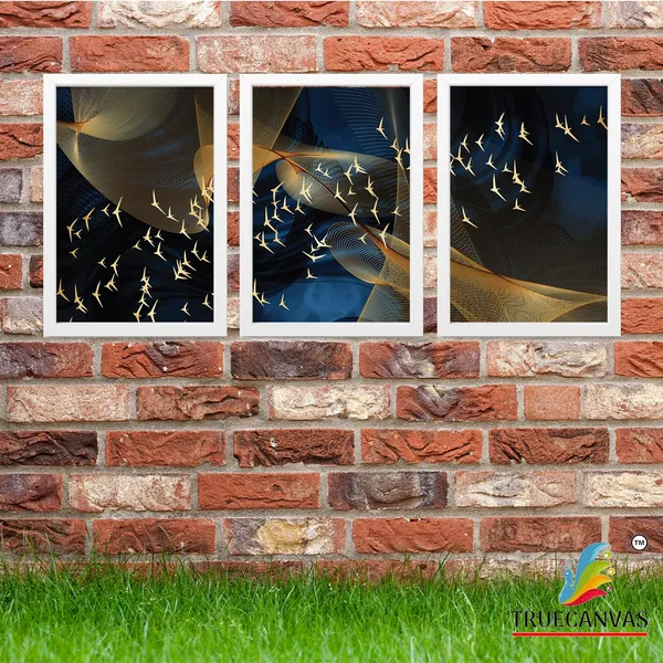 White__Abstract_Hd_Print_Painting_Set_Of_3_With_Frame_|_For_Home,_Living_Room_Gallery_&_Office,_White,_Size_-_13.50_X_19.50_Inch,_Sf003