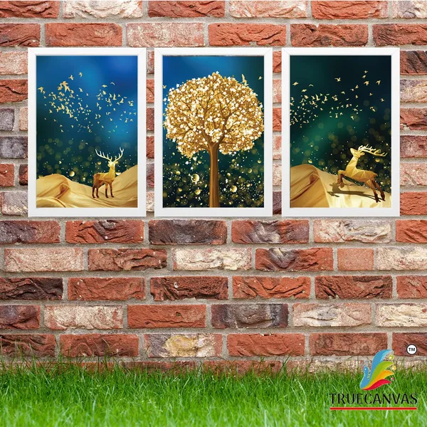 White__Abstract_Hd_Print_Painting_Set_Of_3_With_Frame_|_For_Home,_Living_Room_Gallery_&_Office,_White,_Size_-_13.50_X_19.50_Inch,_Sf010