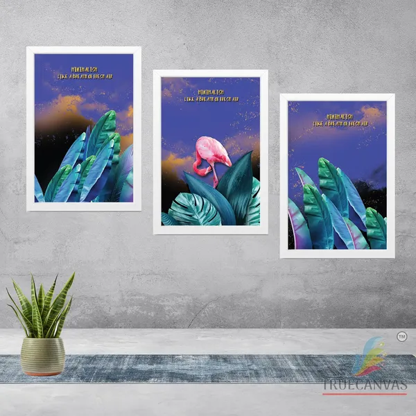 White__Abstract_Hd_Print_Painting_Set_Of_3_With_Frame_|_For_Home,_Living_Room_Gallery_&_Office,_White,_Size_-_13.50_X_19.50_Inch,_Sf013