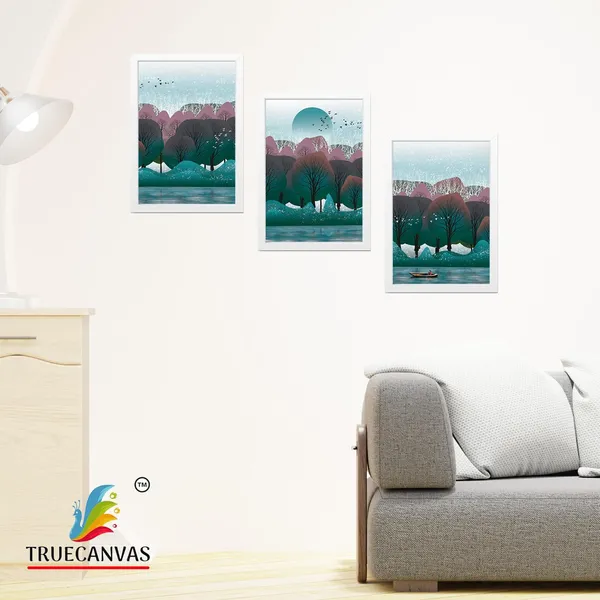 White__Abstract_Hd_Print_Painting_Set_Of_3_With_Frame_|_For_Home,_Living_Room_Gallery_&_Office,_White,_Size_-_13.50_X_19.50_Inch,_Sf046
