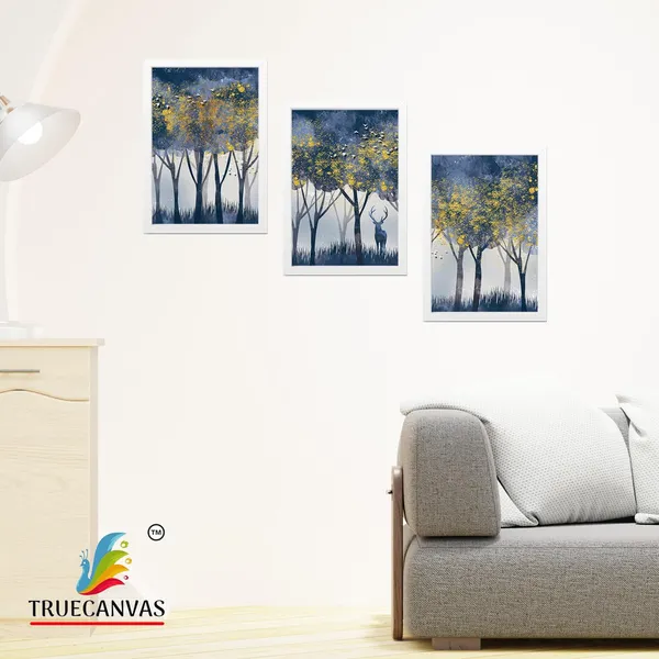 White__Abstract_Hd_Print_Painting_Set_Of_3_With_Frame_|_For_Home,_Living_Room_Gallery_&_Office,_White,_Size_-_13.50_X_19.50_Inch,_Sf054