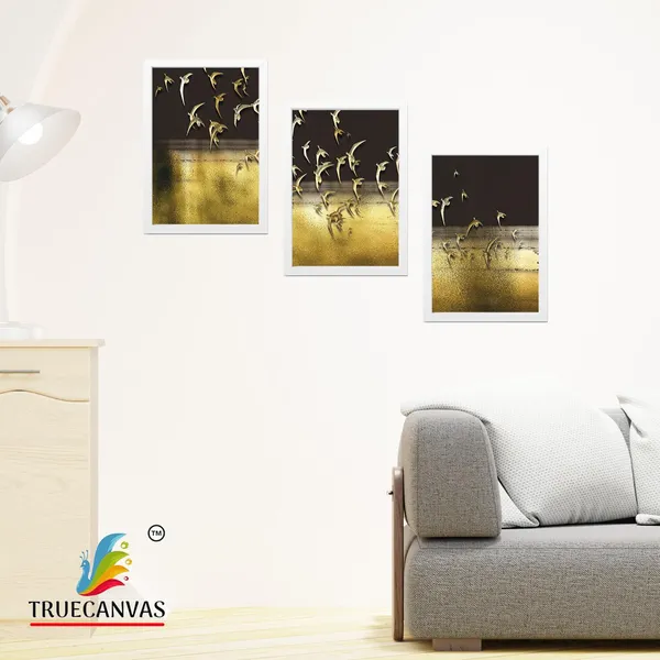 White__Abstract_Hd_Print_Painting_Set_Of_3_With_Frame_|_For_Home,_Living_Room_Gallery_&_Office,_White,_Size_-_13.50_X_19.50_Inch,_Sf056