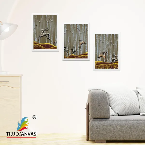 White__Abstract_Hd_Print_Painting_Set_Of_3_With_Frame_|_For_Home,_Living_Room_Gallery_&_Office,_White,_Size_-_13.50_X_19.50_Inch,_Sf072