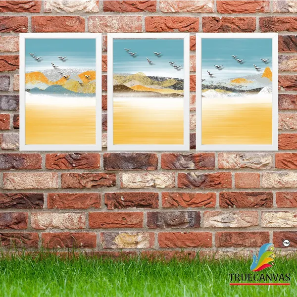 White__Abstract_Hd_Print_Painting_Set_Of_3_With_Frame_|_For_Home,_Living_Room_Gallery_&_Office,_White,_Size_-_13.50_X_19.50_Inch,_Sf073