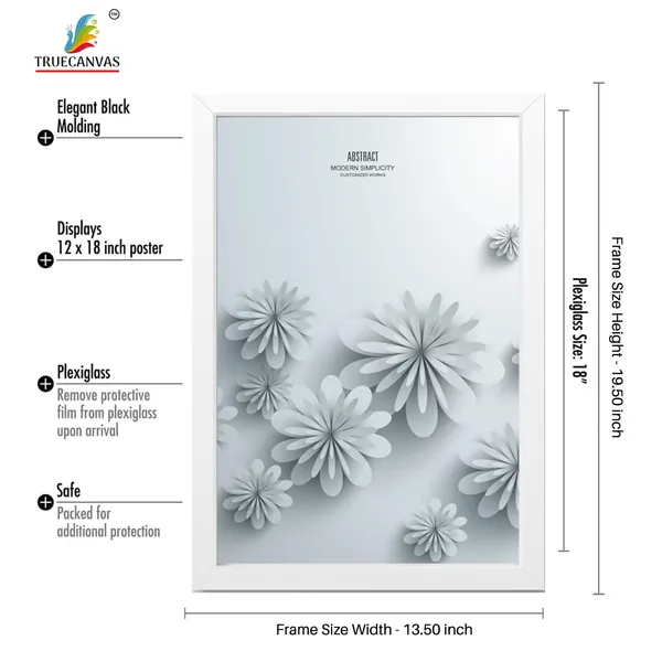 White__Abstract_Hd_Print_Painting_Set_Of_3_With_Frame_|_For_Home,_Living_Room_Gallery_&_Office,_White,_Size_-_13.50_X_19.50_Inch,_Sf078