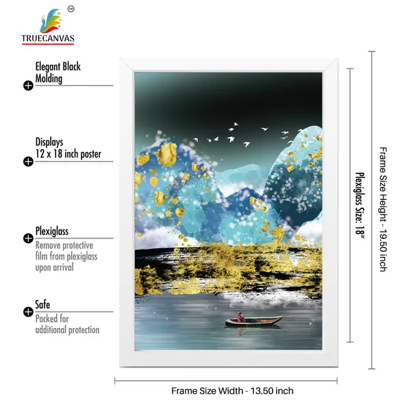 White__Abstract_Hd_Print_Painting_Set_Of_3_With_Frame_|_For_Home,_Living_Room_Gallery_&_Office,_White,_Size_-_13.50_X_19.50_Inch,_Sf085