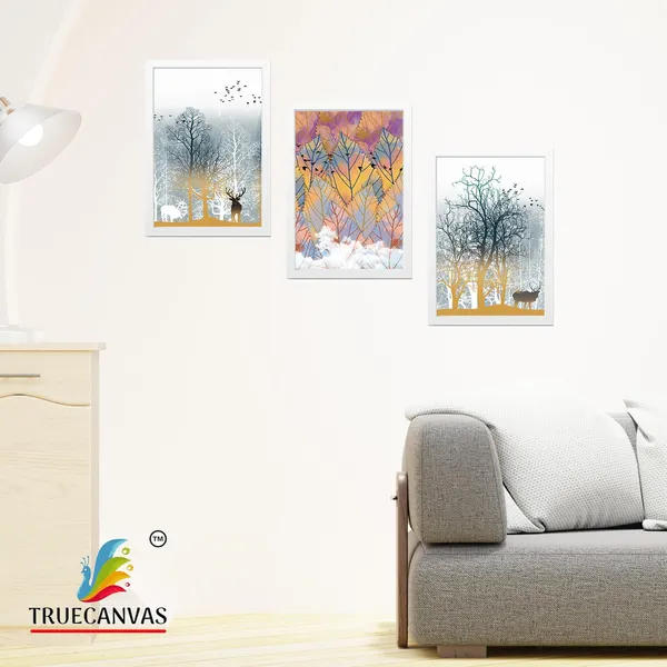 White__Abstract_Hd_Print_Painting_Set_Of_3_With_Frame_|_For_Home,_Living_Room_Gallery_&_Office,_White,_Size_-_13.50_X_19.50_Inch,_Sf092