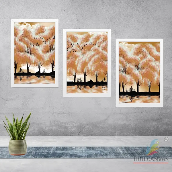 White__Abstract_Hd_Print_Painting_Set_Of_3_With_Frame_|_For_Home,_Living_Room_Gallery_&_Office,_White,_Size_-_13.50_X_19.50_Inch,_Sf098