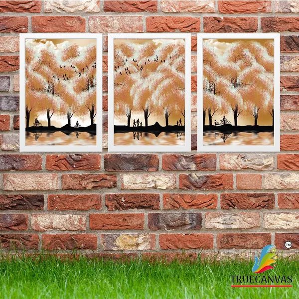 White__Abstract_Hd_Print_Painting_Set_Of_3_With_Frame_|_For_Home,_Living_Room_Gallery_&_Office,_White,_Size_-_13.50_X_19.50_Inch,_Sf098