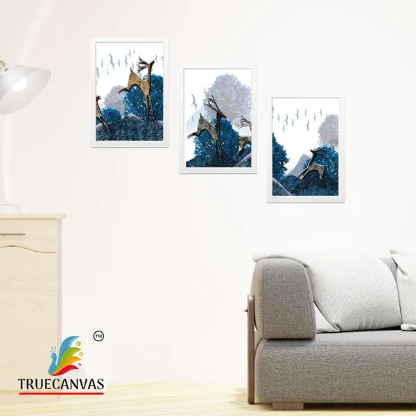 White__Abstract_Hd_Print_Painting_Set_Of_3_With_Frame_|_For_Home,_Living_Room_Gallery_&_Office,_White,_Size_-_13.50_X_19.50_Inch,_Sf107