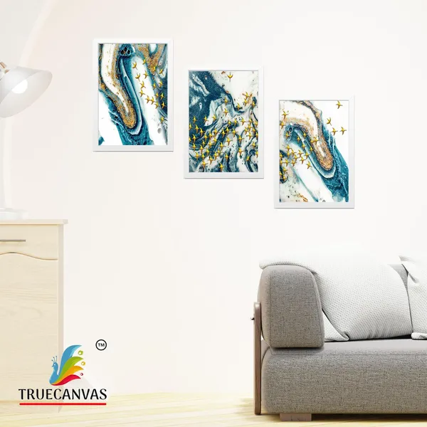 White__Abstract_Hd_Print_Painting_Set_Of_3_With_Frame_|_For_Home,_Living_Room_Gallery_&_Office,_White,_Size_-_13.50_X_19.50_Inch,_Sf108