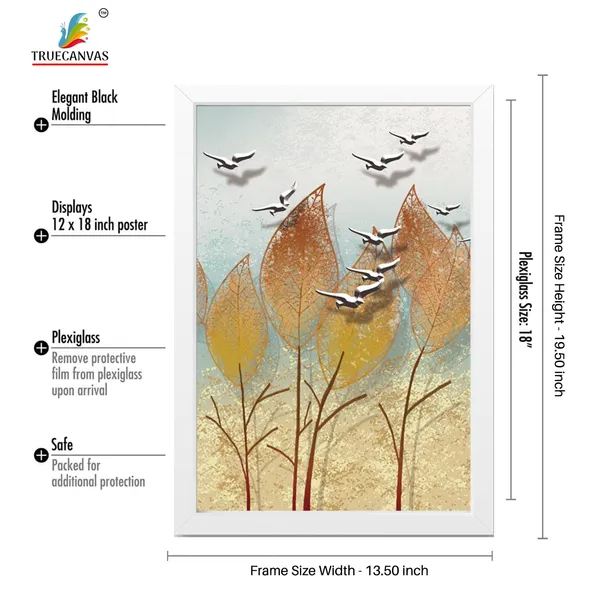 White__Abstract_Hd_Print_Painting_Set_Of_3_With_Frame_|_For_Home,_Living_Room_Gallery_&_Office,_White,_Size_-_13.50_X_19.50_Inch,_Sf110