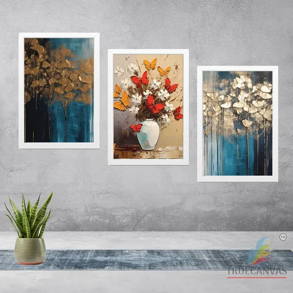White__Abstract_Hd_Print_Painting_Set_Of_3_With_Frame_|_For_Home,_Living_Room_Gallery_&_Office,_White,_Size_-_13.50_X_19.50_Inch,_Sf118
