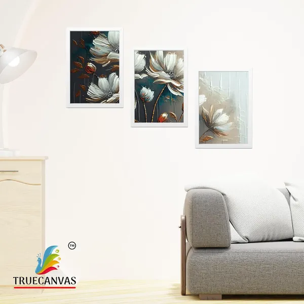 White__Abstract_Hd_Print_Painting_Set_Of_3_With_Frame_|_For_Home,_Living_Room_Gallery_&_Office,_White,_Size_-_13.50_X_19.50_Inch,_Sf121
