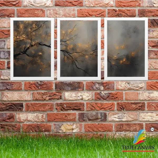 White__Abstract_Hd_Print_Painting_Set_Of_3_With_Frame_|_For_Home,_Living_Room_Gallery_&_Office,_White,_Size_-_13.50_X_19.50_Inch,_Sf129