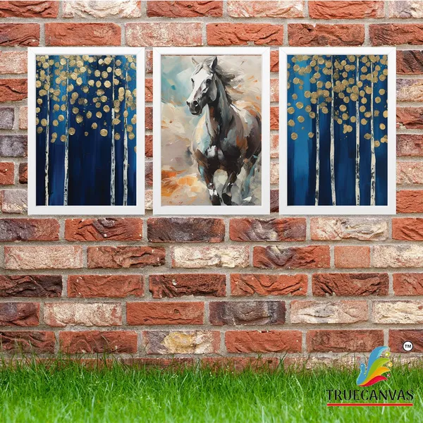 White__Abstract_Hd_Print_Painting_Set_Of_3_With_Frame_|_For_Home,_Living_Room_Gallery_&_Office,_White,_Size_-_13.50_X_19.50_Inch,_Sf132