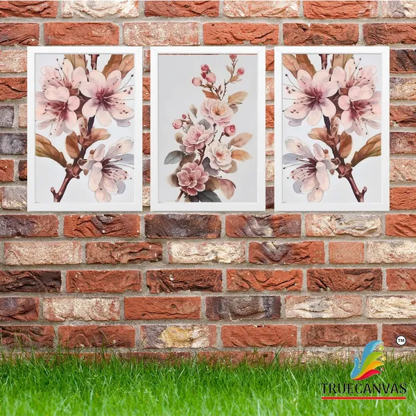 White__Abstract_Hd_Print_Painting_Set_Of_3_With_Frame_|_For_Home,_Living_Room_Gallery_&_Office,_White,_Size_-_13.50_X_19.50_Inch,_Sf135