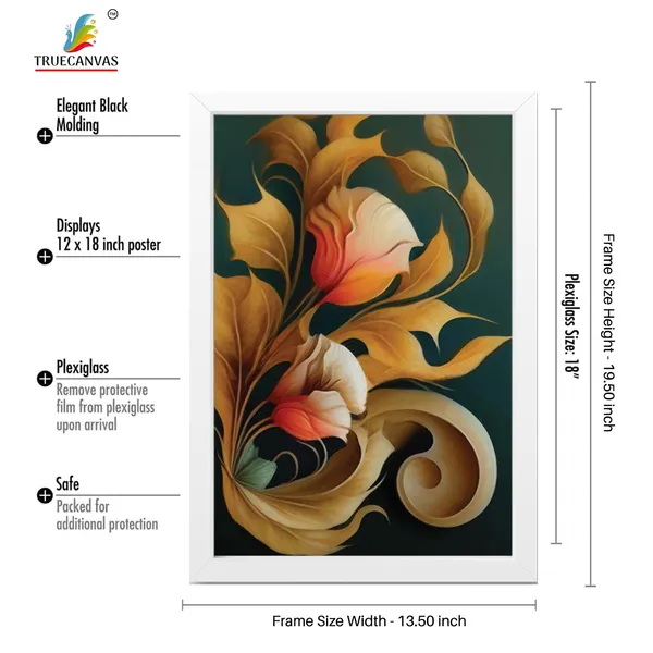 White__Abstract_Hd_Print_Painting_Set_Of_3_With_Frame_|_For_Home,_Living_Room_Gallery_&_Office,_White,_Size_-_13.50_X_19.50_Inch,_Sf136