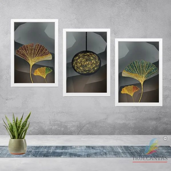 White__Abstract_Hd_Print_Painting_Set_Of_3_With_Frame_|_For_Home,_Living_Room_Gallery_&_Office,_White,_Size_-_13.50_X_19.50_Inch,_Sf139
