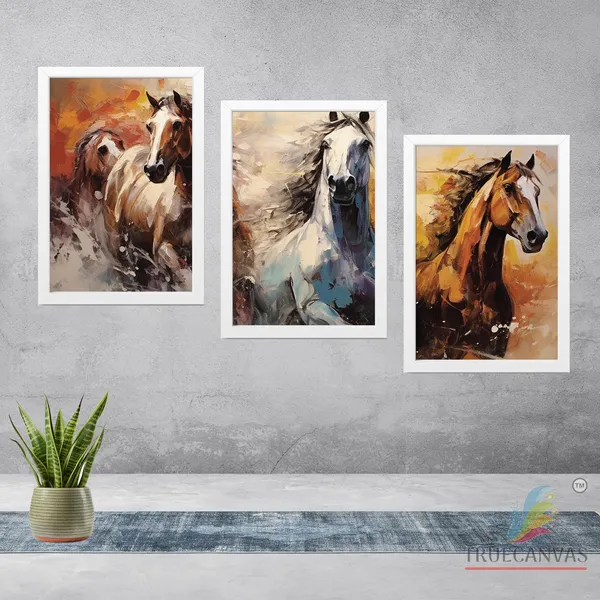 White__Abstract_Hd_Print_Painting_Set_Of_3_With_Frame_|_For_Home,_Living_Room_Gallery_&_Office,_White,_Size_-_13.50_X_19.50_Inch,_Sf140